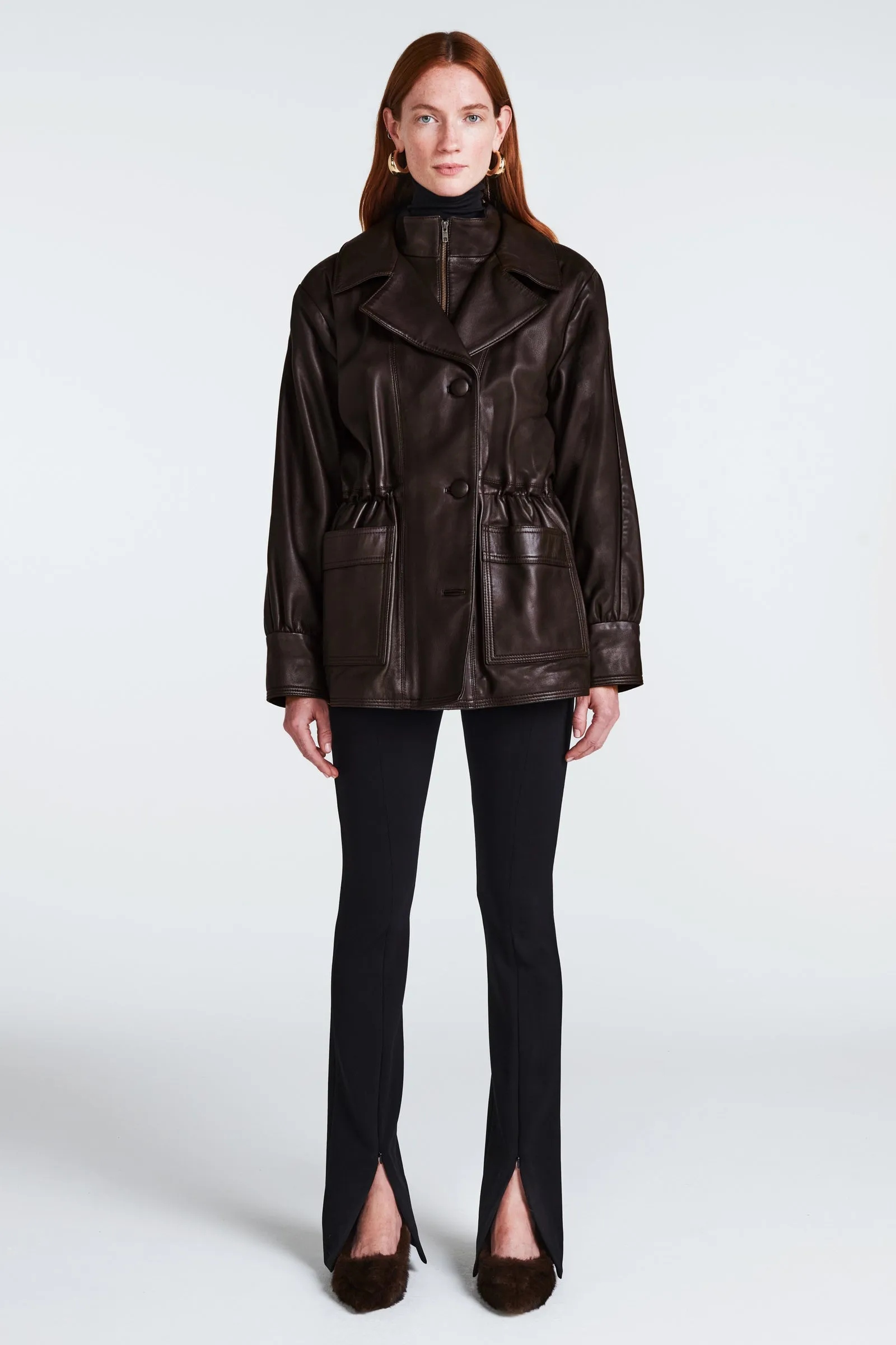 Alice Leather Jacket sold by DUCIE