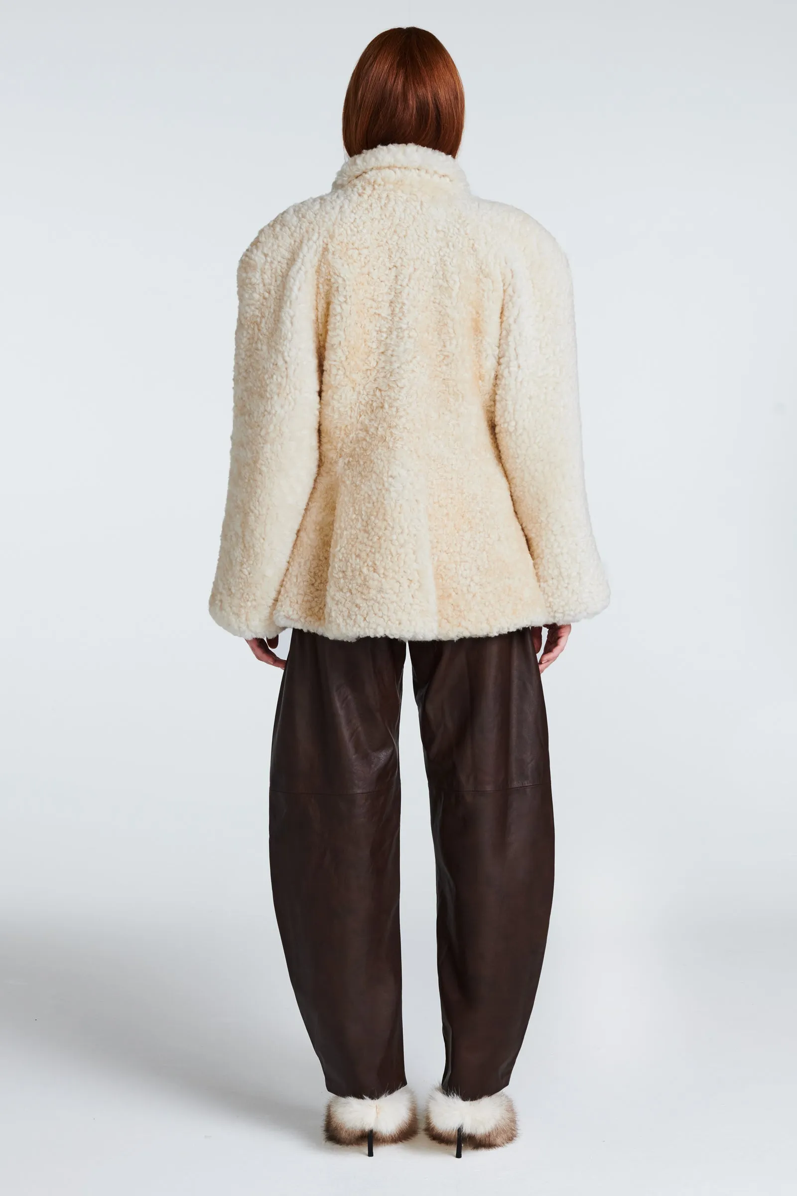 Maeve Cashmere Shearling Jacket sold by DUCIE product image thumbnail 5