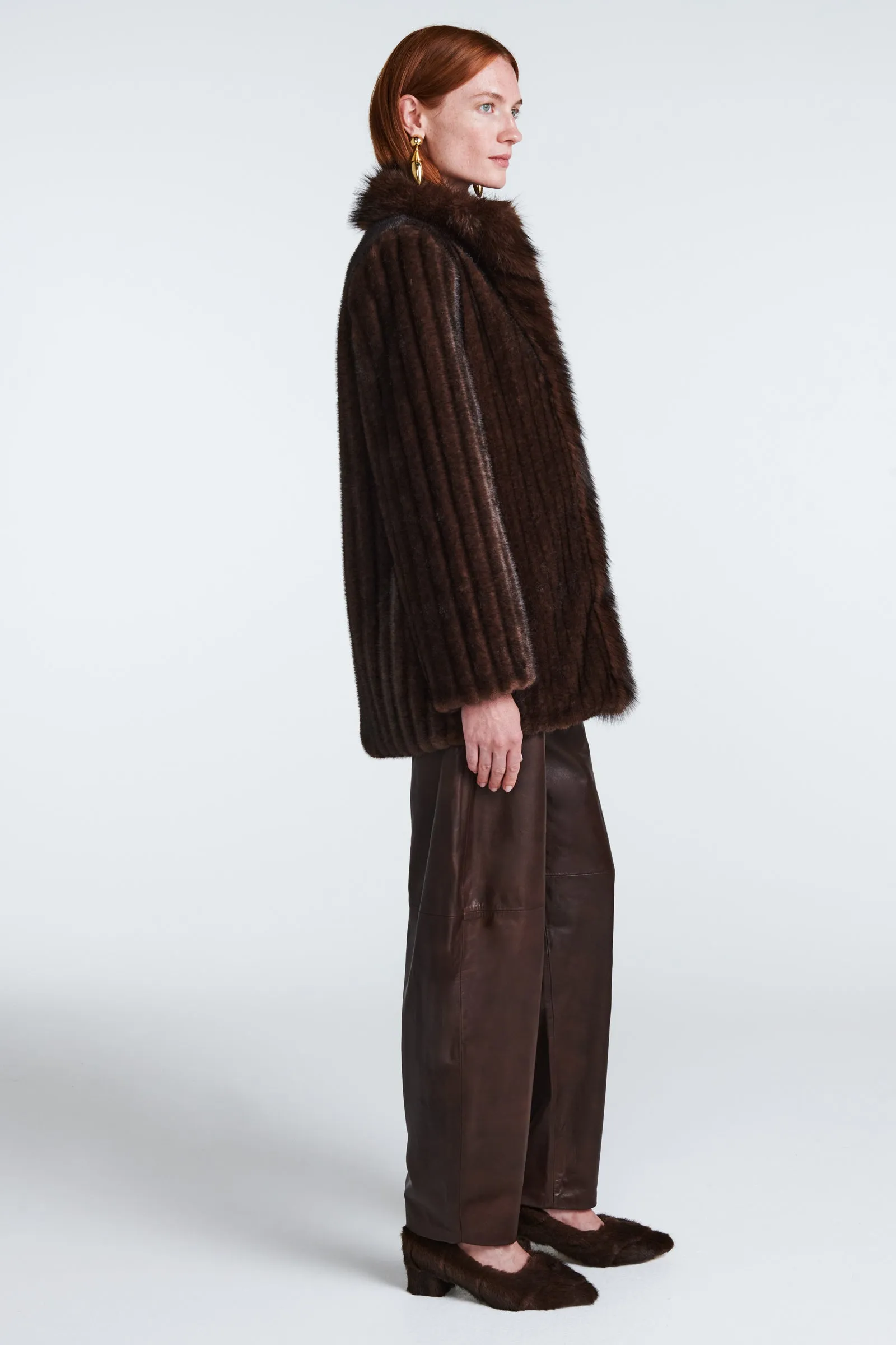 Sienna Faux Fur Jacket sold by DUCIE product image thumbnail 5