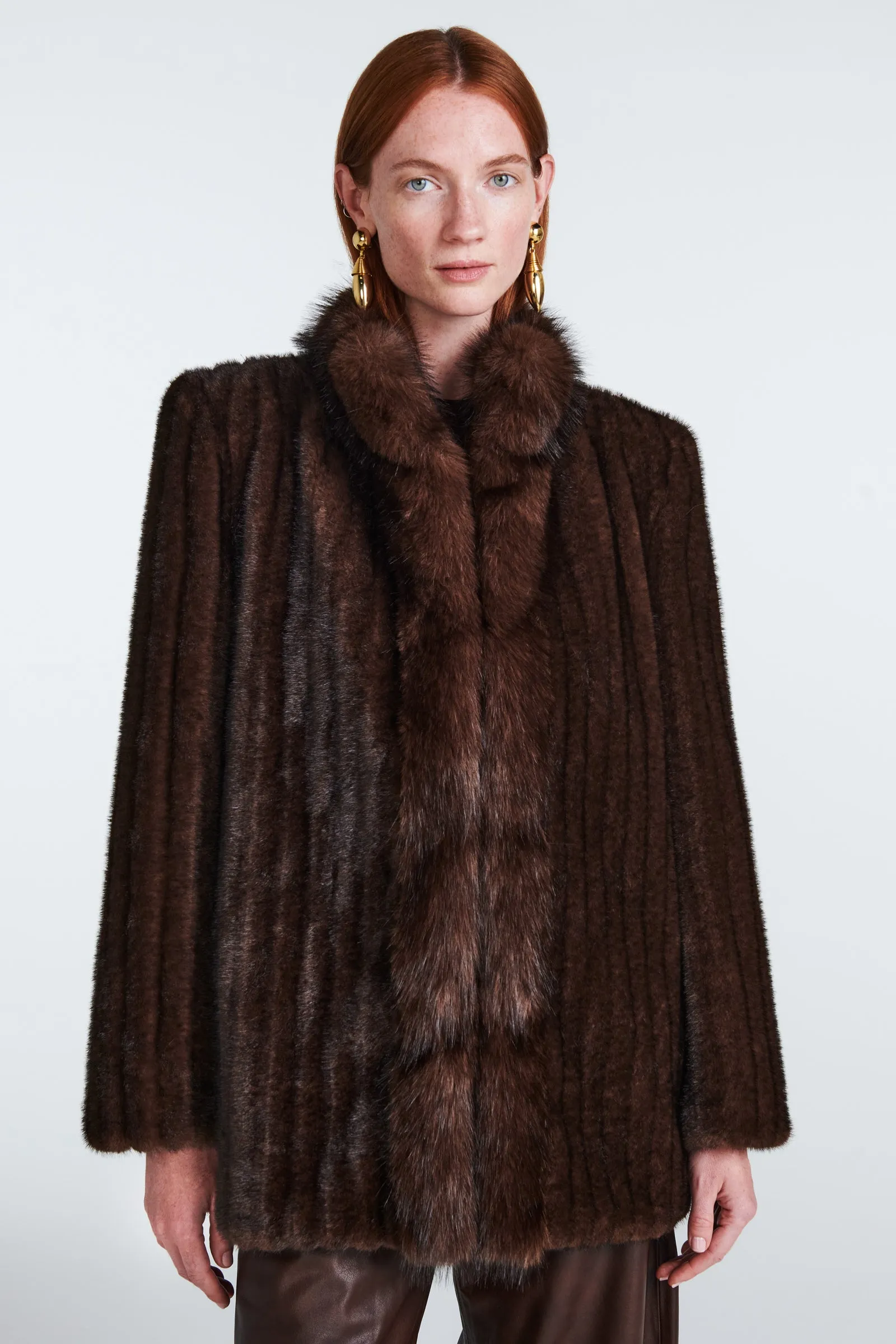Sienna Faux Fur Jacket sold by DUCIE product image thumbnail 2