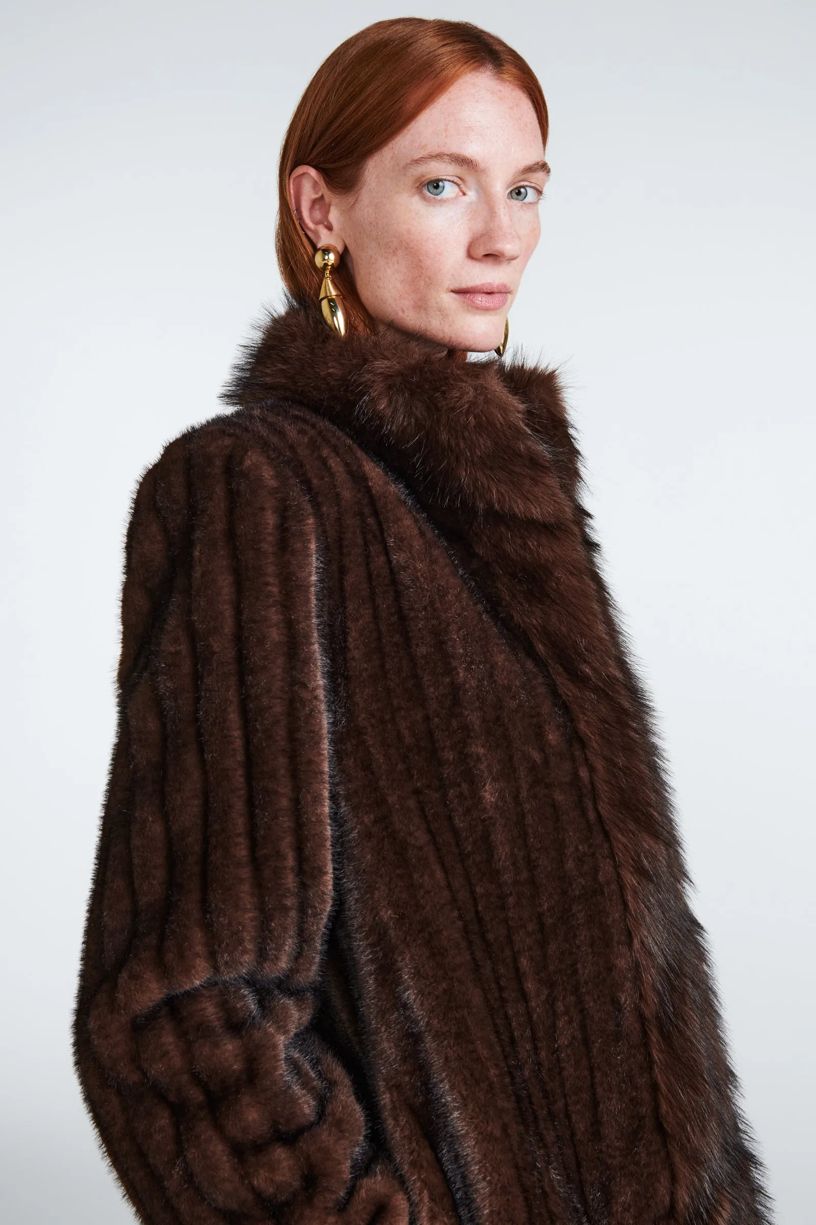 Sienna Faux Fur Jacket sold by DUCIE product image thumbnail 3