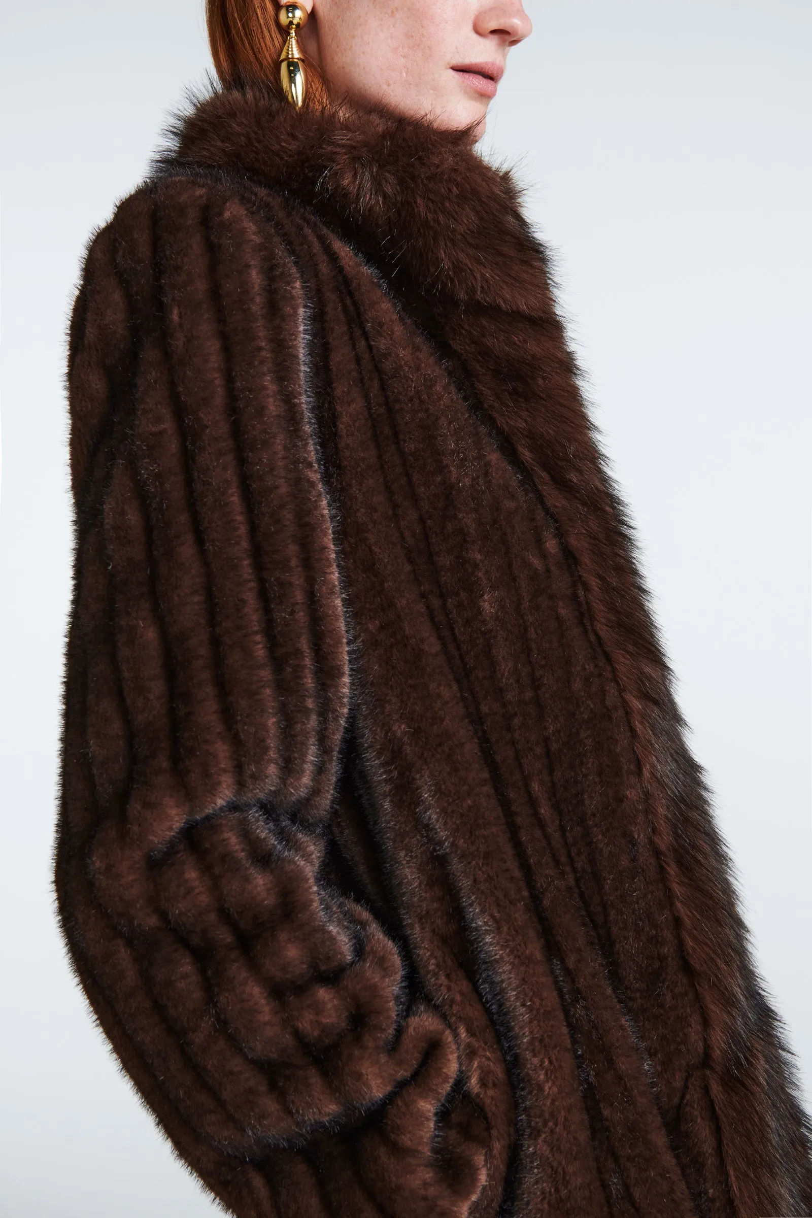 Sienna Faux Fur Jacket sold by DUCIE product image thumbnail 4