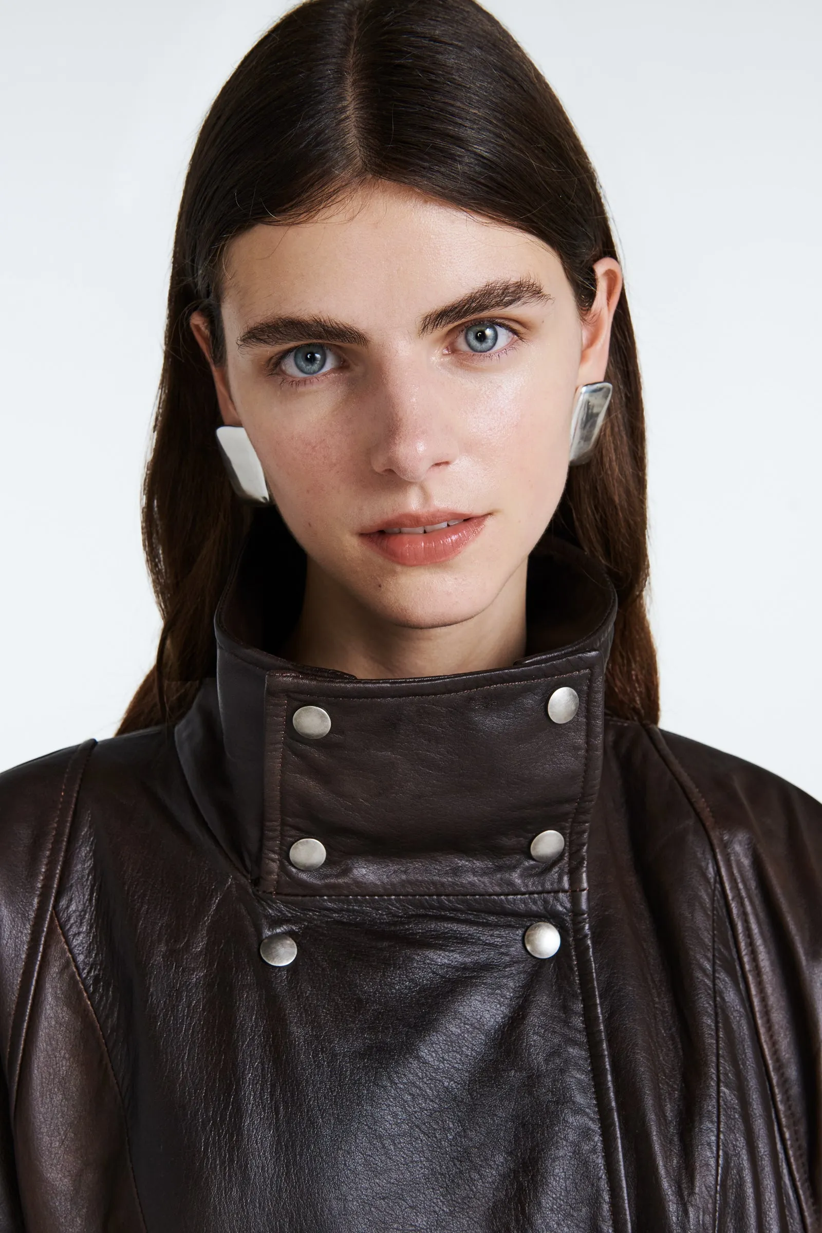 Ivy Leather Trench Coat sold by DUCIE product image thumbnail 3