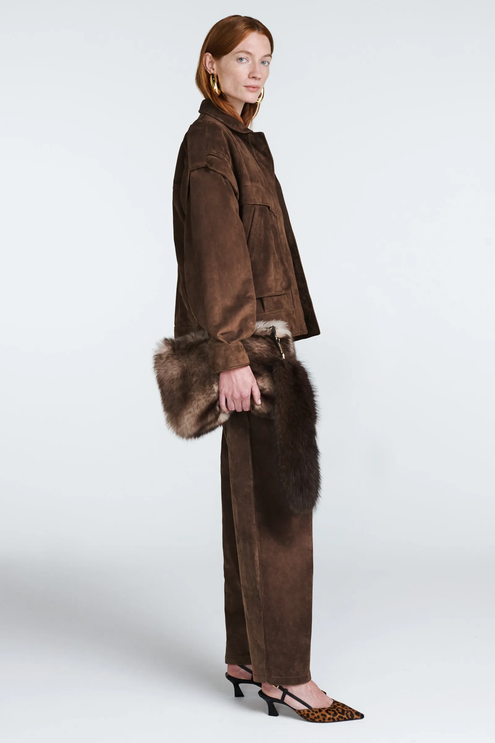 Frida Suede Bomber sold by DUCIE product image thumbnail 2