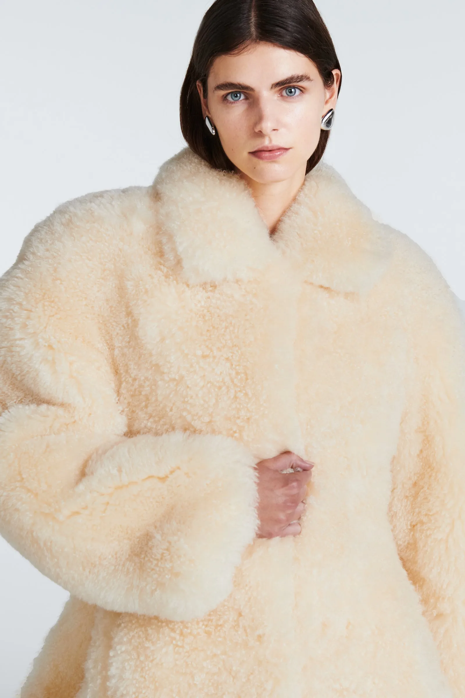 Maeve Shearling Jacket sold by DUCIE product image thumbnail 4