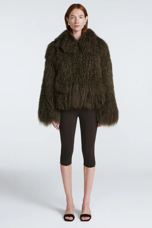 Rochelle Shearling Coat sold by DUCIE