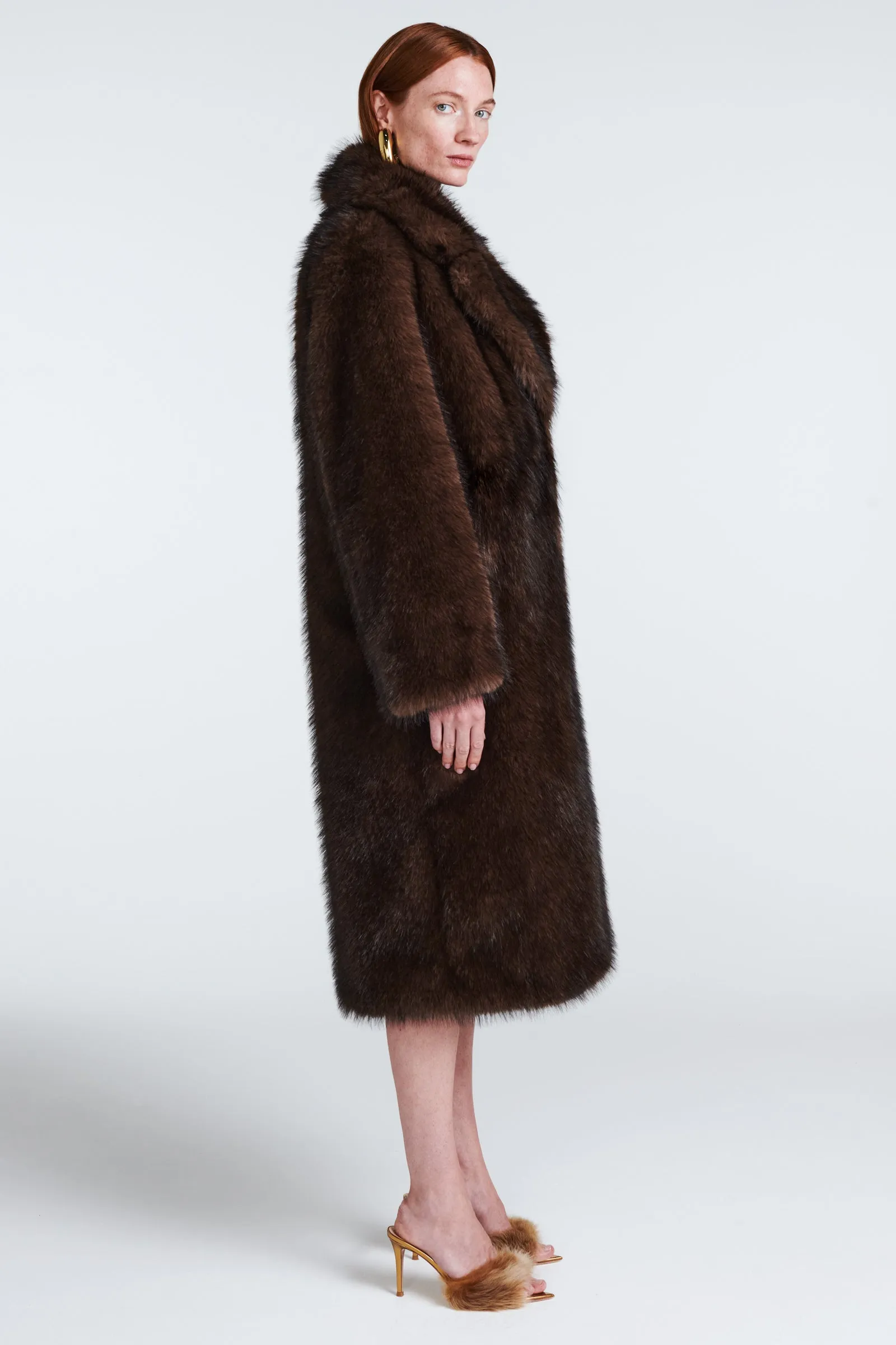 Celia Fur Coat sold by DUCIE product image thumbnail 2