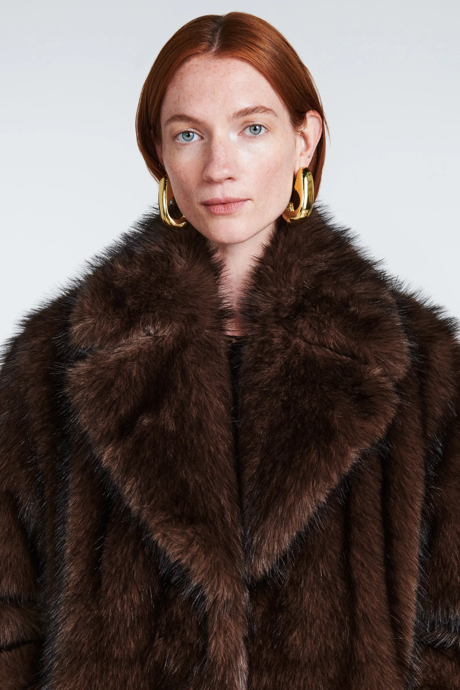 Celia Fur Coat sold by DUCIE product image thumbnail 4