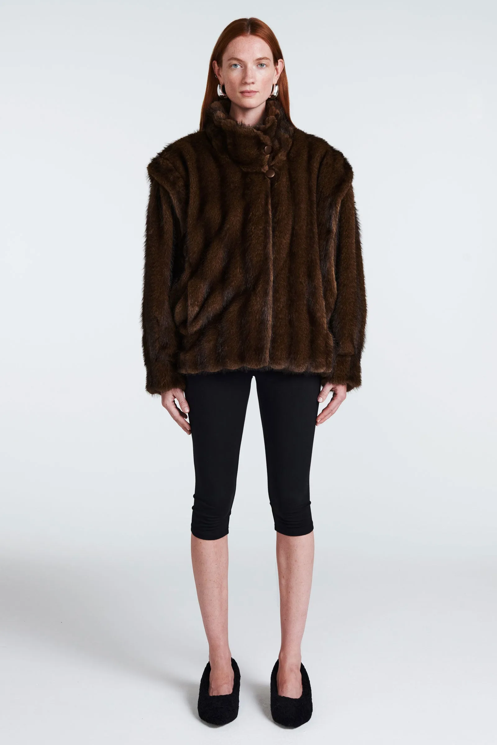 Katja Fur Jacket sold by DUCIE product image thumbnail 2
