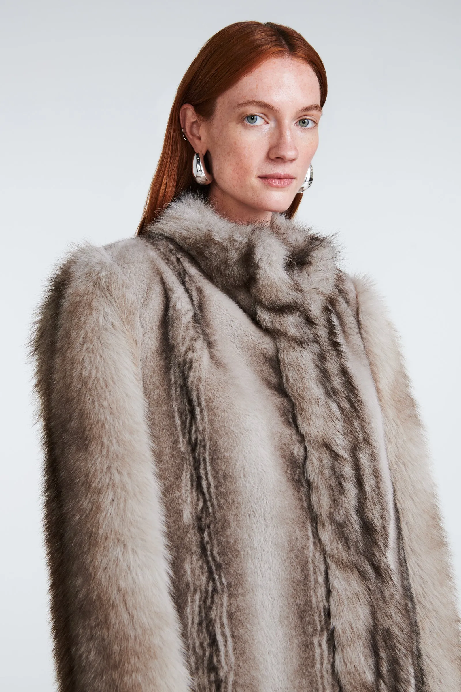 Betty Fur Coat sold by DUCIE product image thumbnail 2