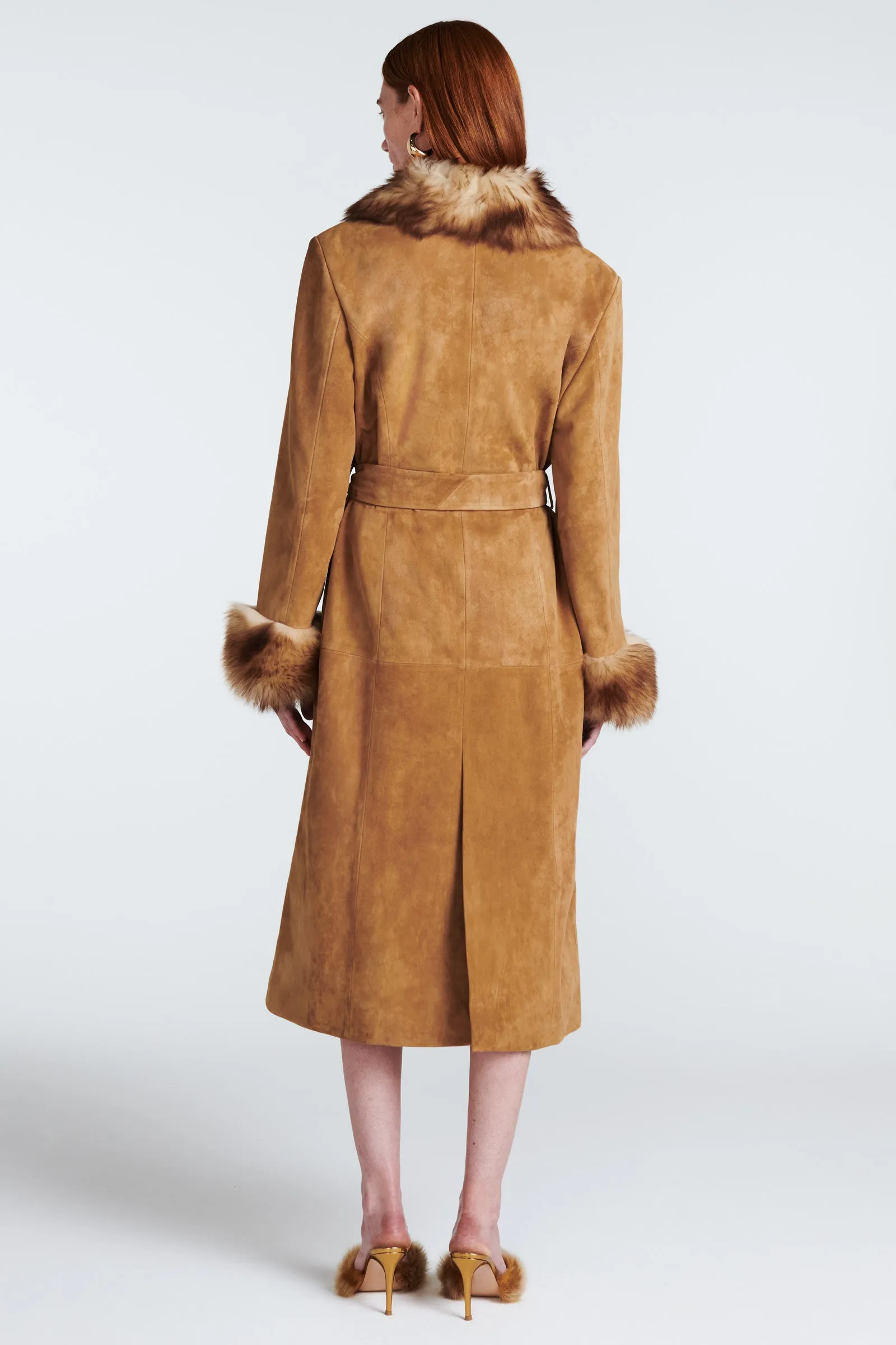 Daphne Suede Coat sold by DUCIE product image thumbnail 4