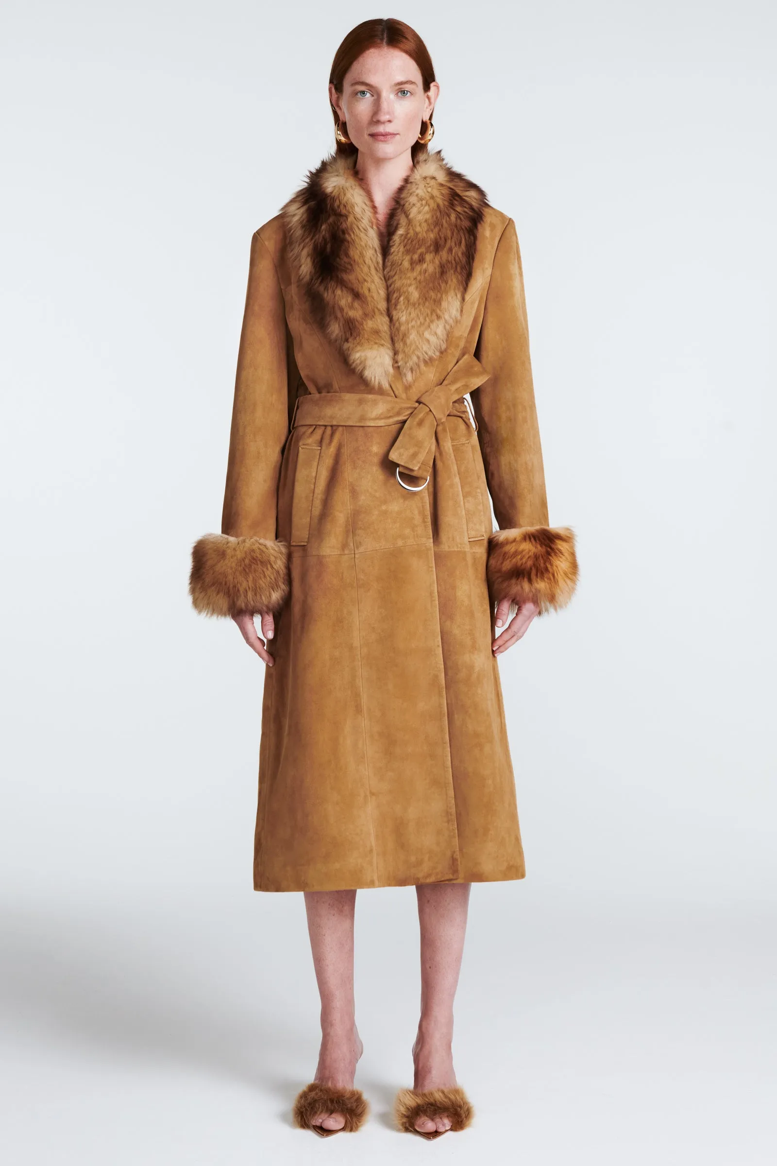 Daphne Suede Coat sold by DUCIE product image thumbnail 2