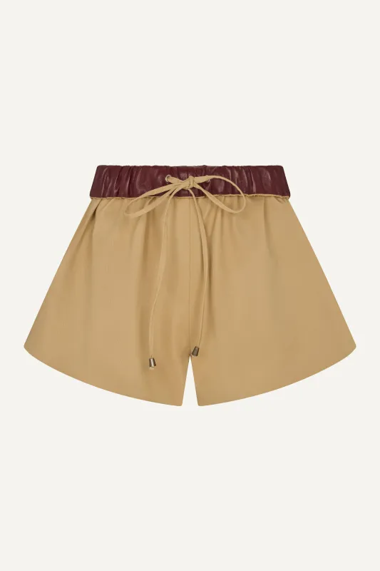 Cara Canvas Shorts sold by DUCIE