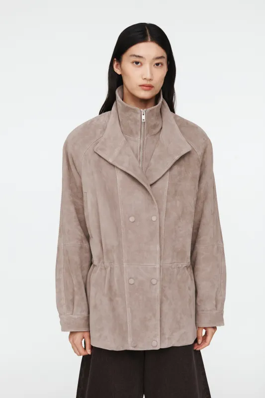 Scarlett Suede Jacket sold by DUCIE