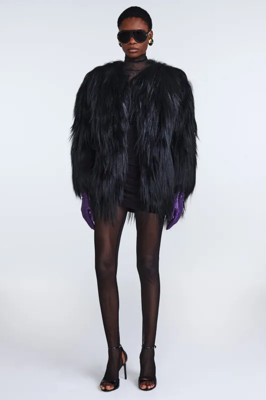 Kate Long Hair Jacket sold by DUCIE