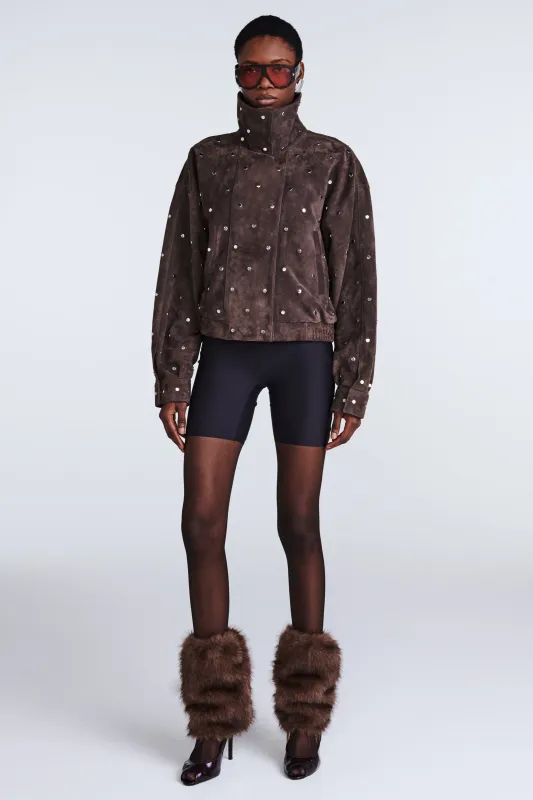 Jasmine Suede Jacket made by DUCIE