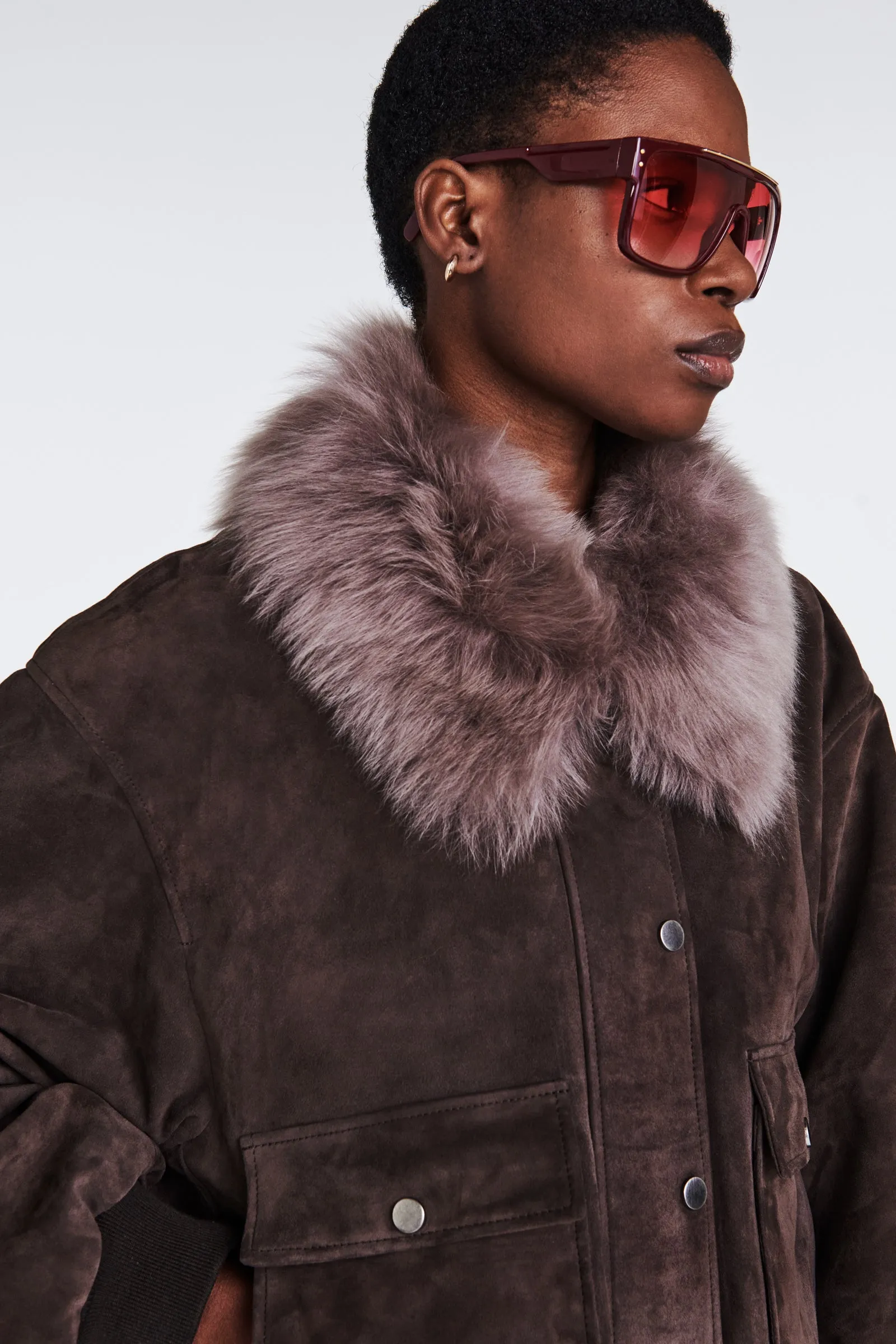 Jackie Suede Jacket sold by DUCIE product image thumbnail 5