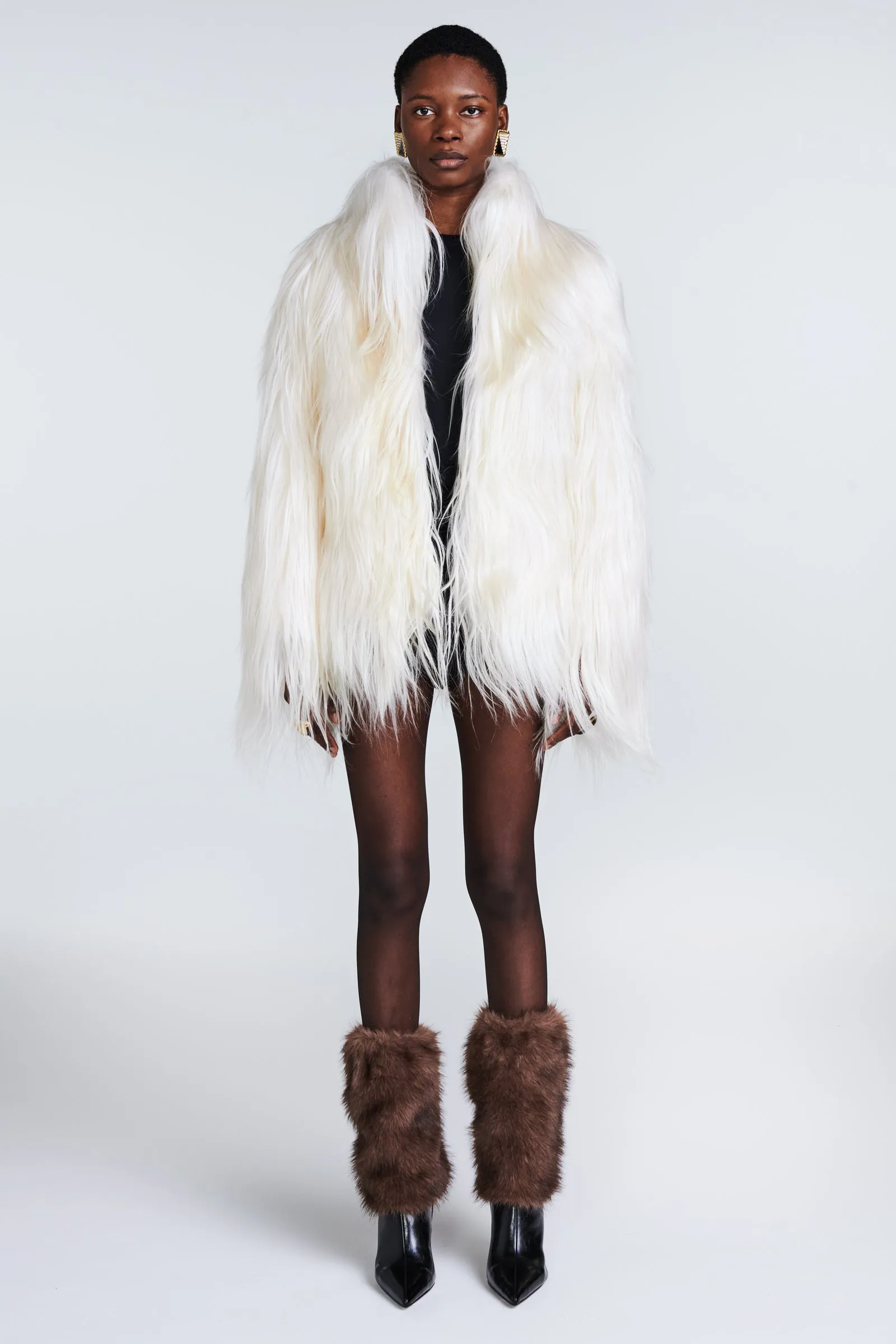 Holly Long Hair Jacket sold by DUCIE