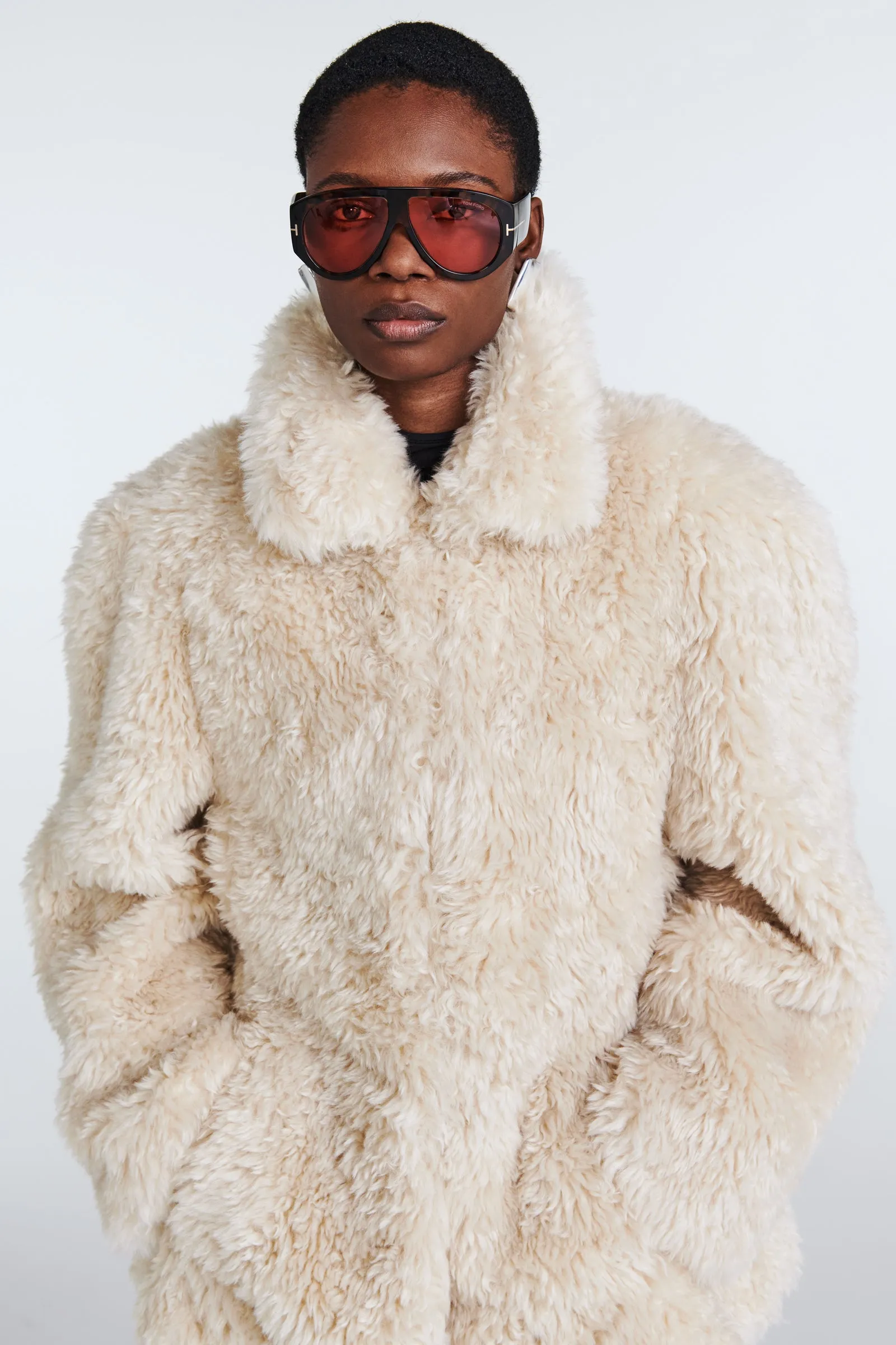 Maeve Fur Jacket sold by DUCIE product image thumbnail 4