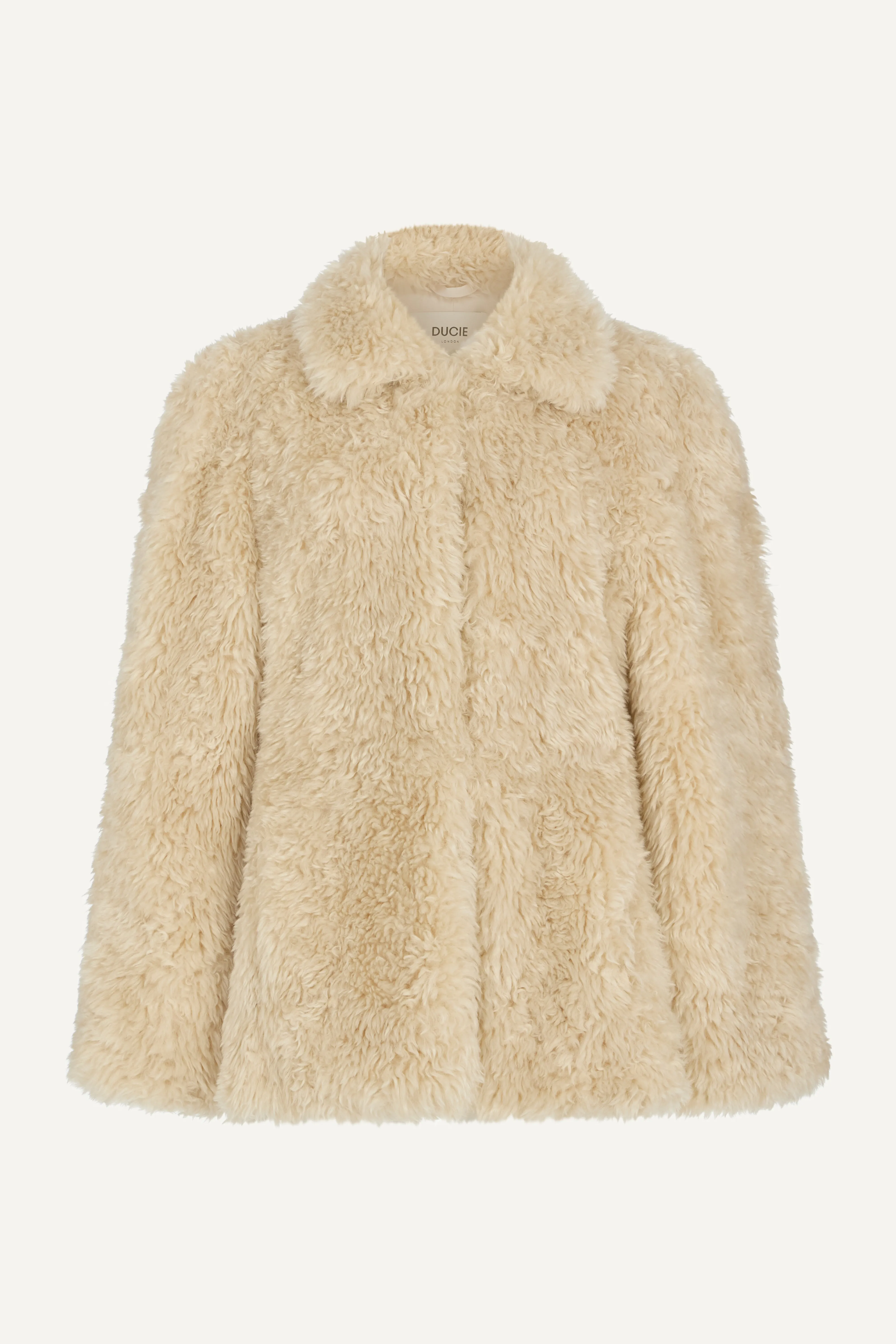 Maeve Fur Jacket sold by DUCIE