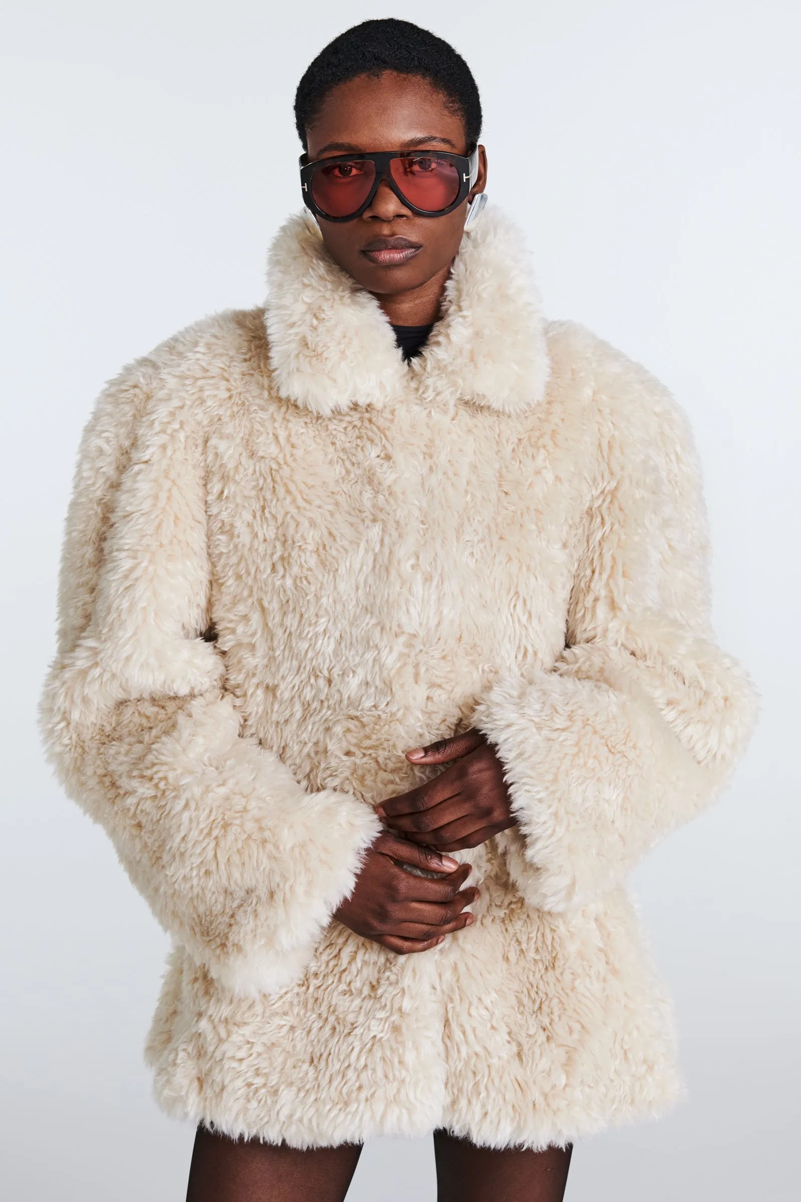 Maeve Fur Jacket sold by DUCIE product image thumbnail 3