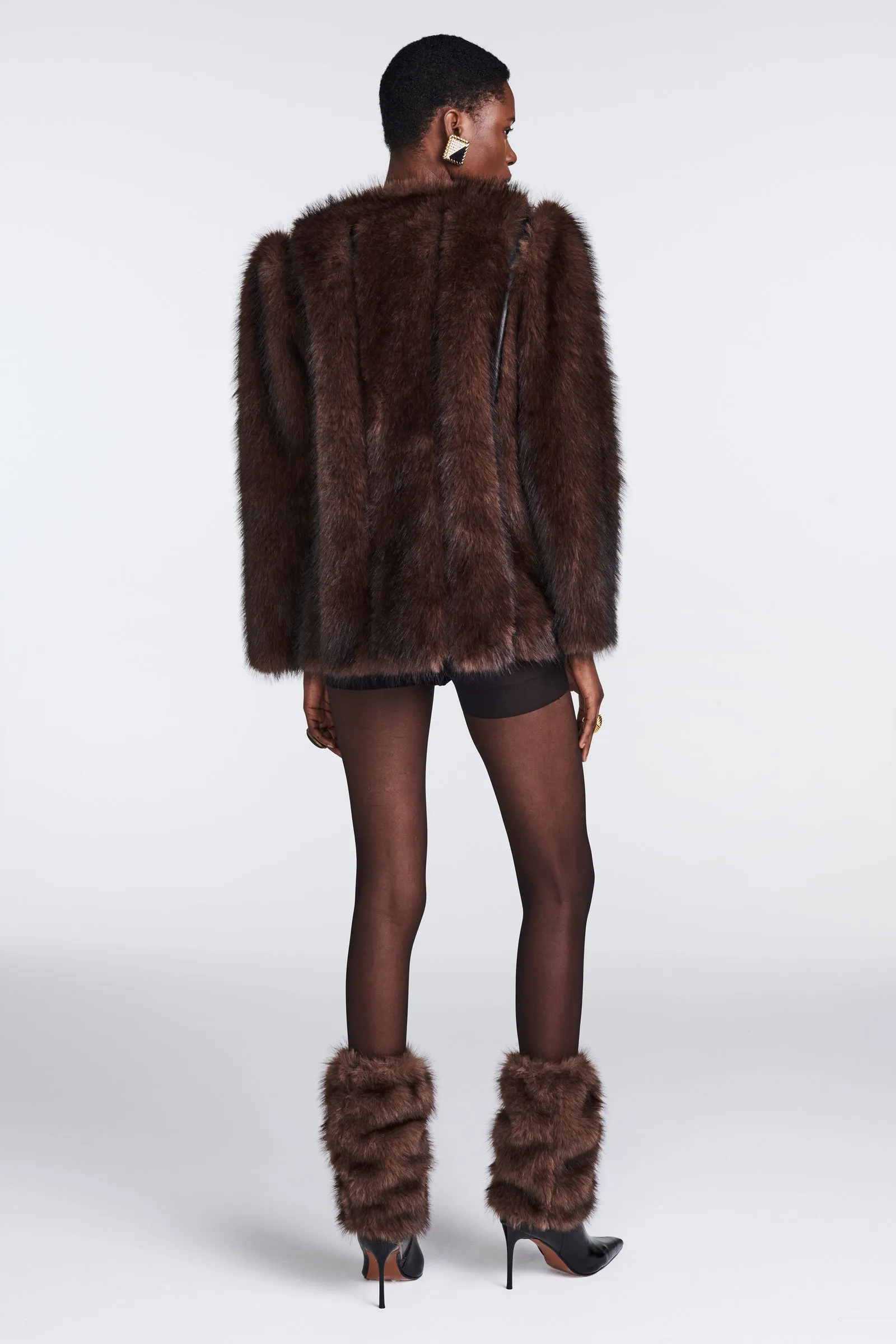 Eden Fur Jacket sold by DUCIE product image thumbnail 5