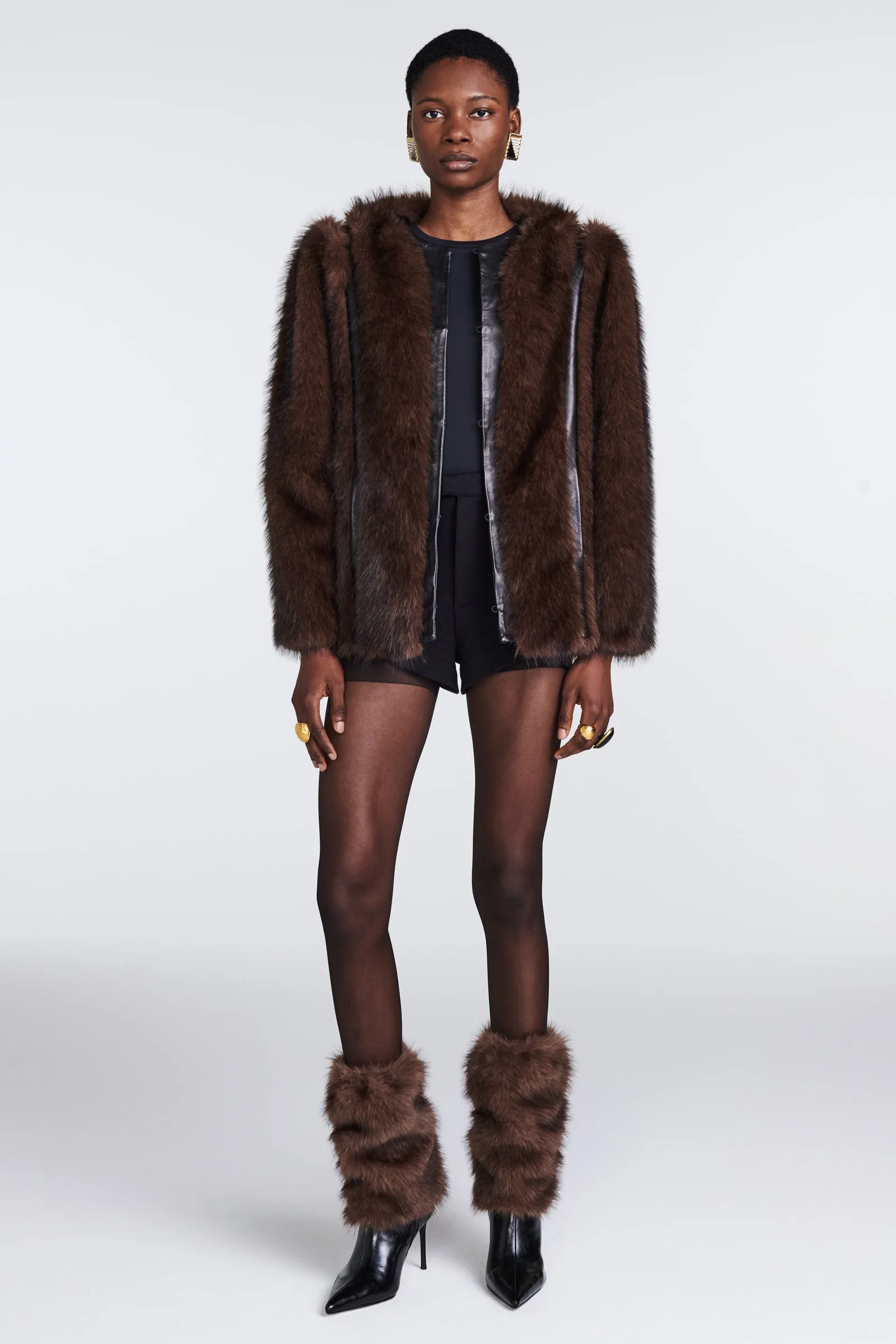 Eden Fur Jacket sold by DUCIE product image thumbnail 2