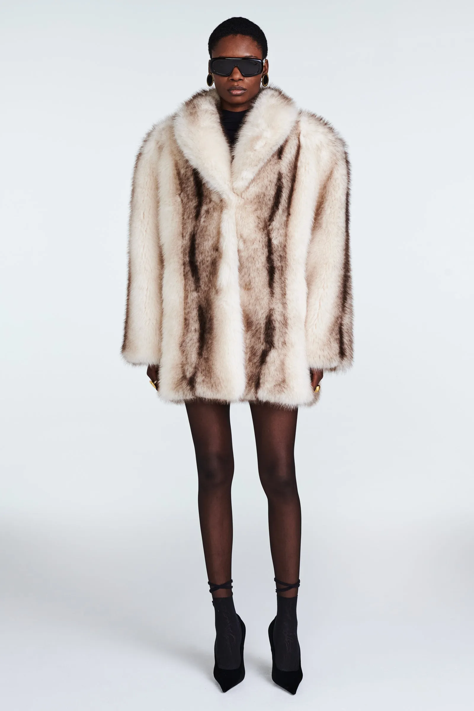 Emilia Fur Jacket sold by DUCIE product image thumbnail 3