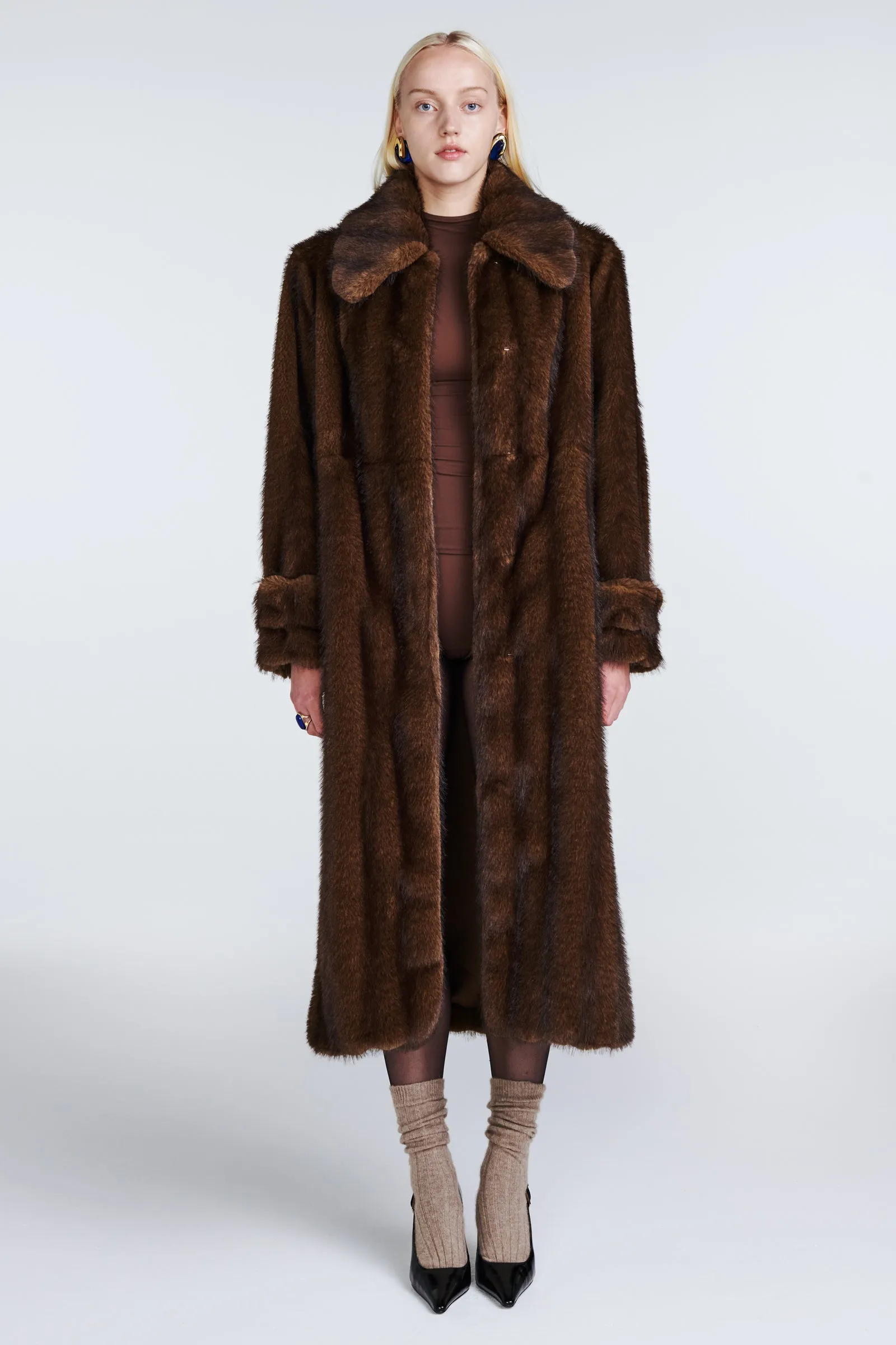 Tallulah Fur Coat sold by DUCIE product image thumbnail 2