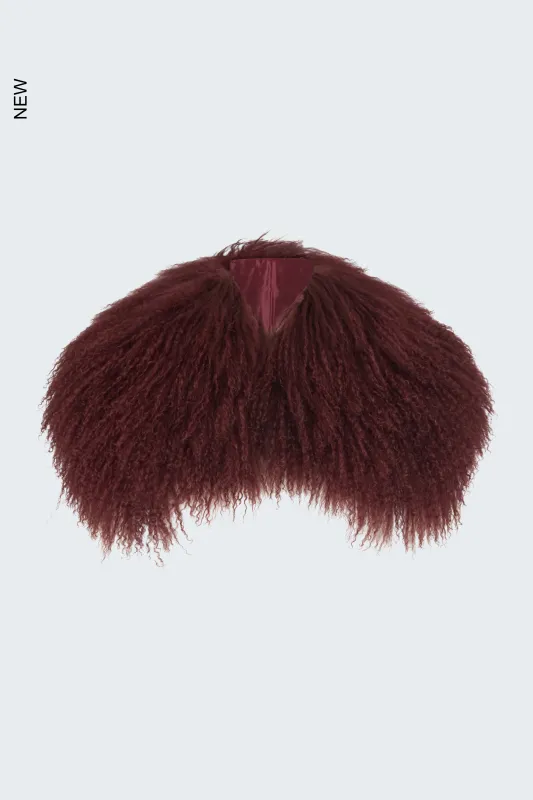 PRE ORDER Zoe Mongolian Collar sold by DUCIE