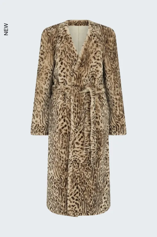 PRE ORDER Olivia Shearling Coat sold by DUCIE