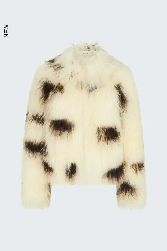 Rochelle Shearling Coat sold by DUCIE