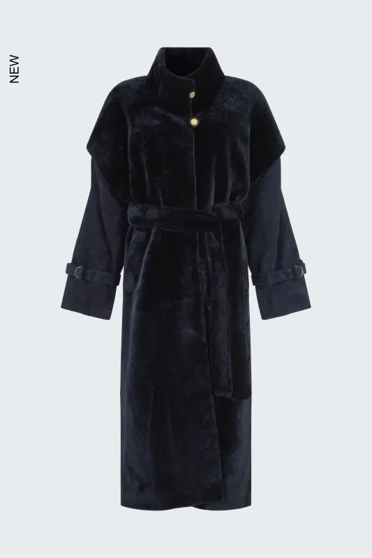 Harper Fur Coat made by DUCIE