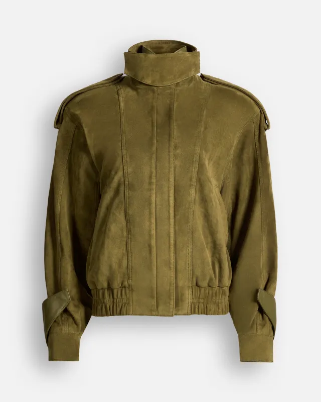 Fiona Suede Jacket made by DUCIE