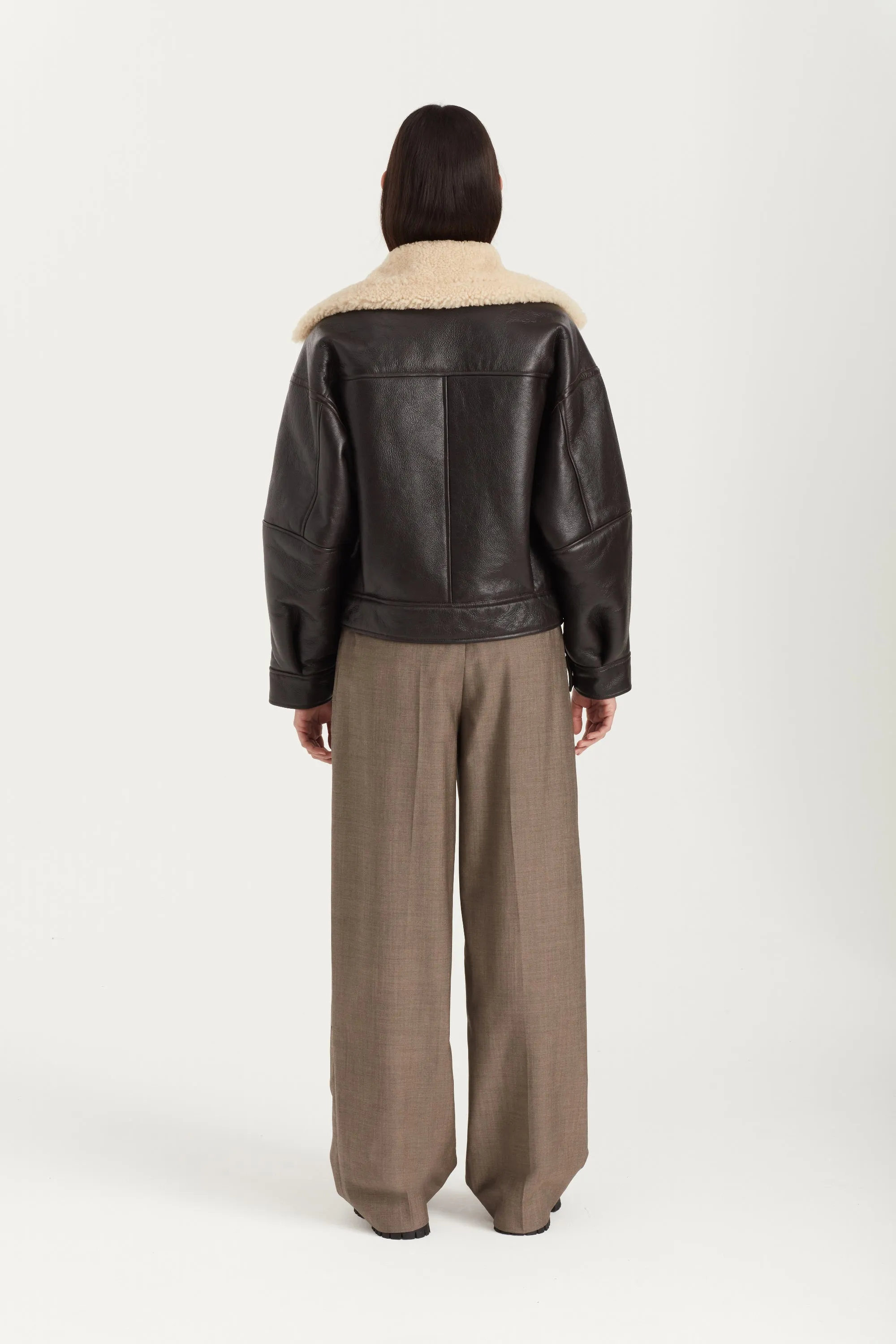 Carola Shearling Coat sold by DUCIE product image thumbnail 5