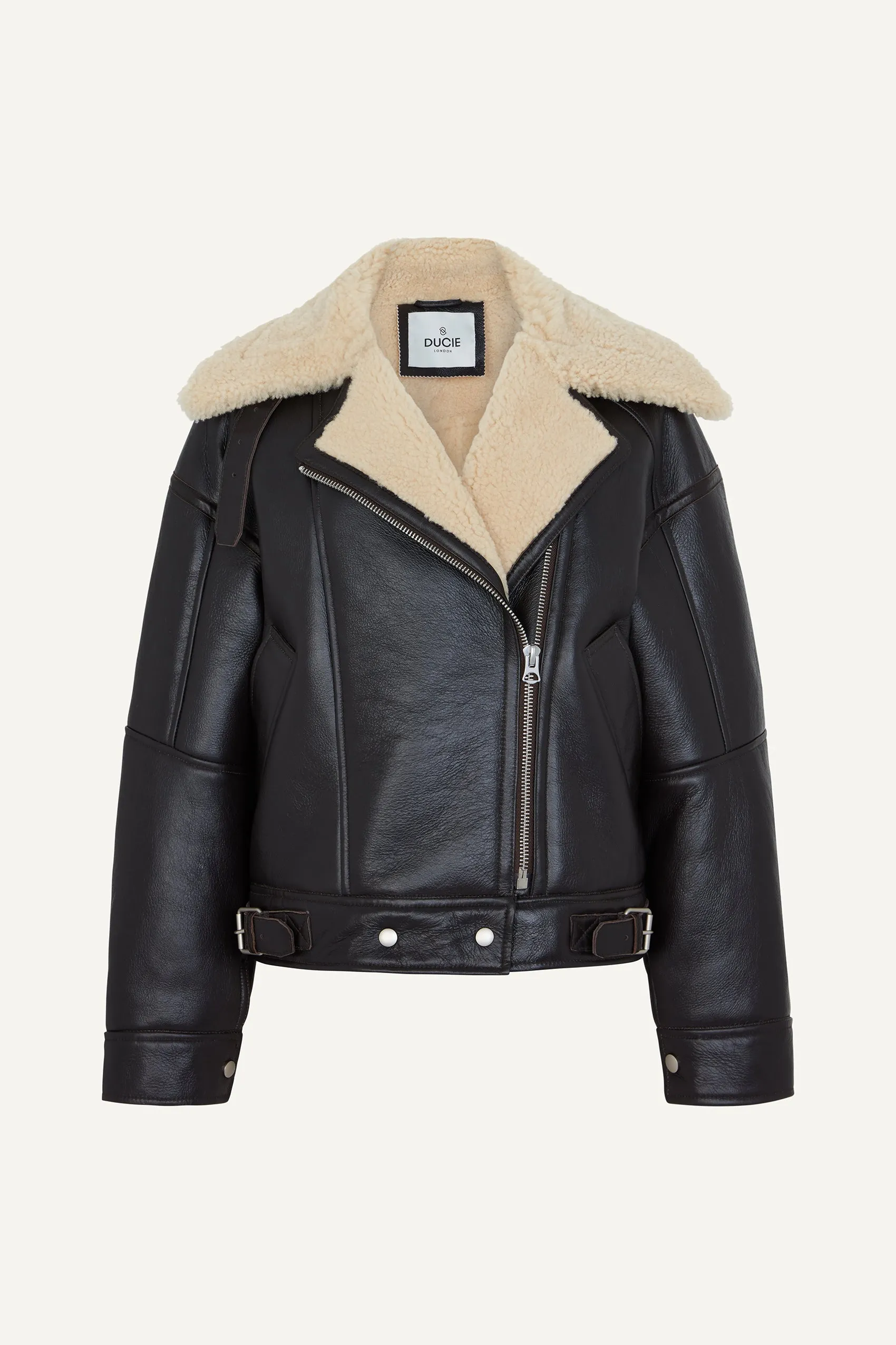 Carola Shearling Coat sold by DUCIE product image thumbnail 2