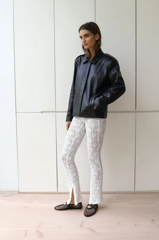 ASHER LEATHER JACKET sold by DUCIE