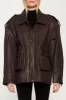 Opal Leather Jacket sold by DUCIE