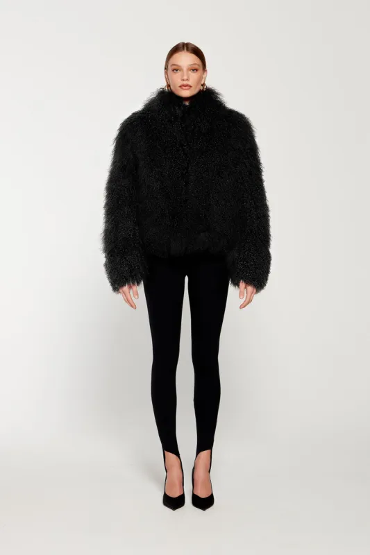 Rochelle Shearling Coat sold by DUCIE