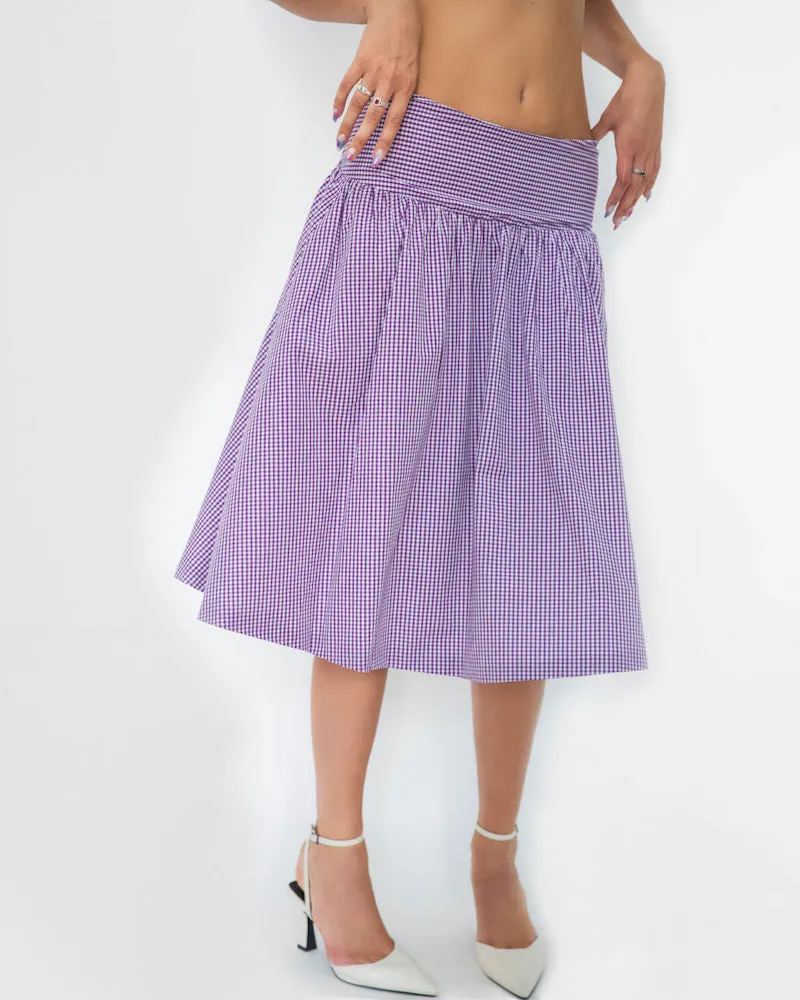 Gingham Skirt sold by FENITY FASHION product image thumbnail 3