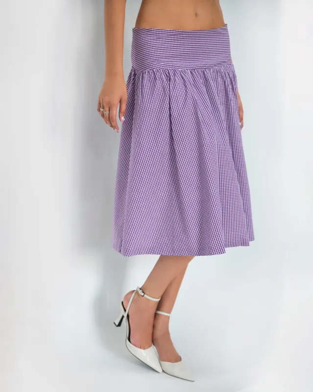 Gingham skirt sold by FENITY FASHION