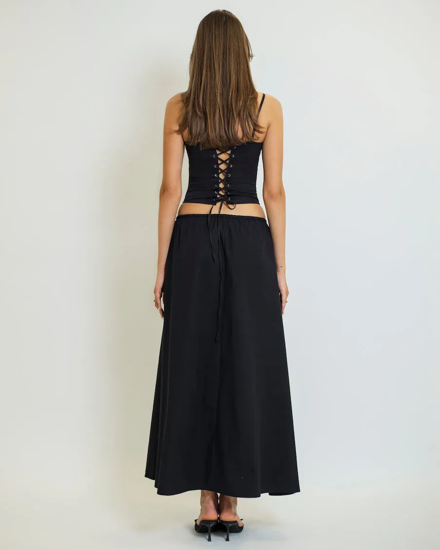 Eden Black Skirt sold by FENITY FASHION product image thumbnail 4