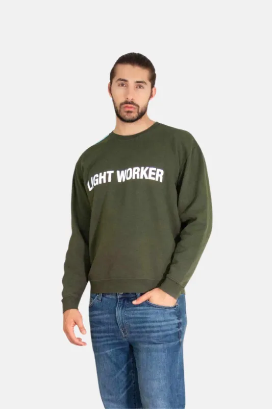 Light Worker Crewneck in Caladan sold by Galactic Federation of Light