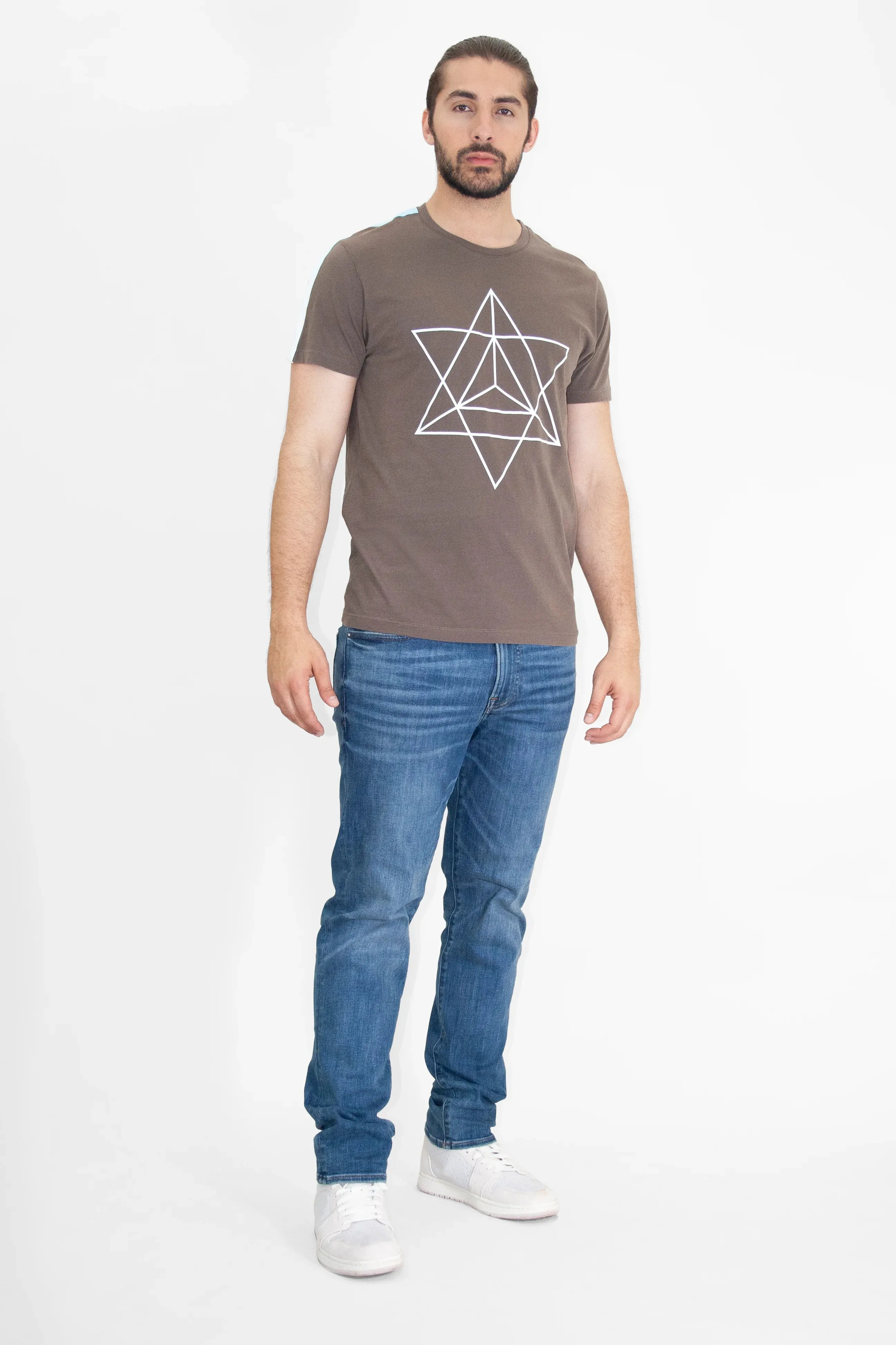 Merkaba T-Shirt in Earth sold by Galactic Federation of Light product image thumbnail 2