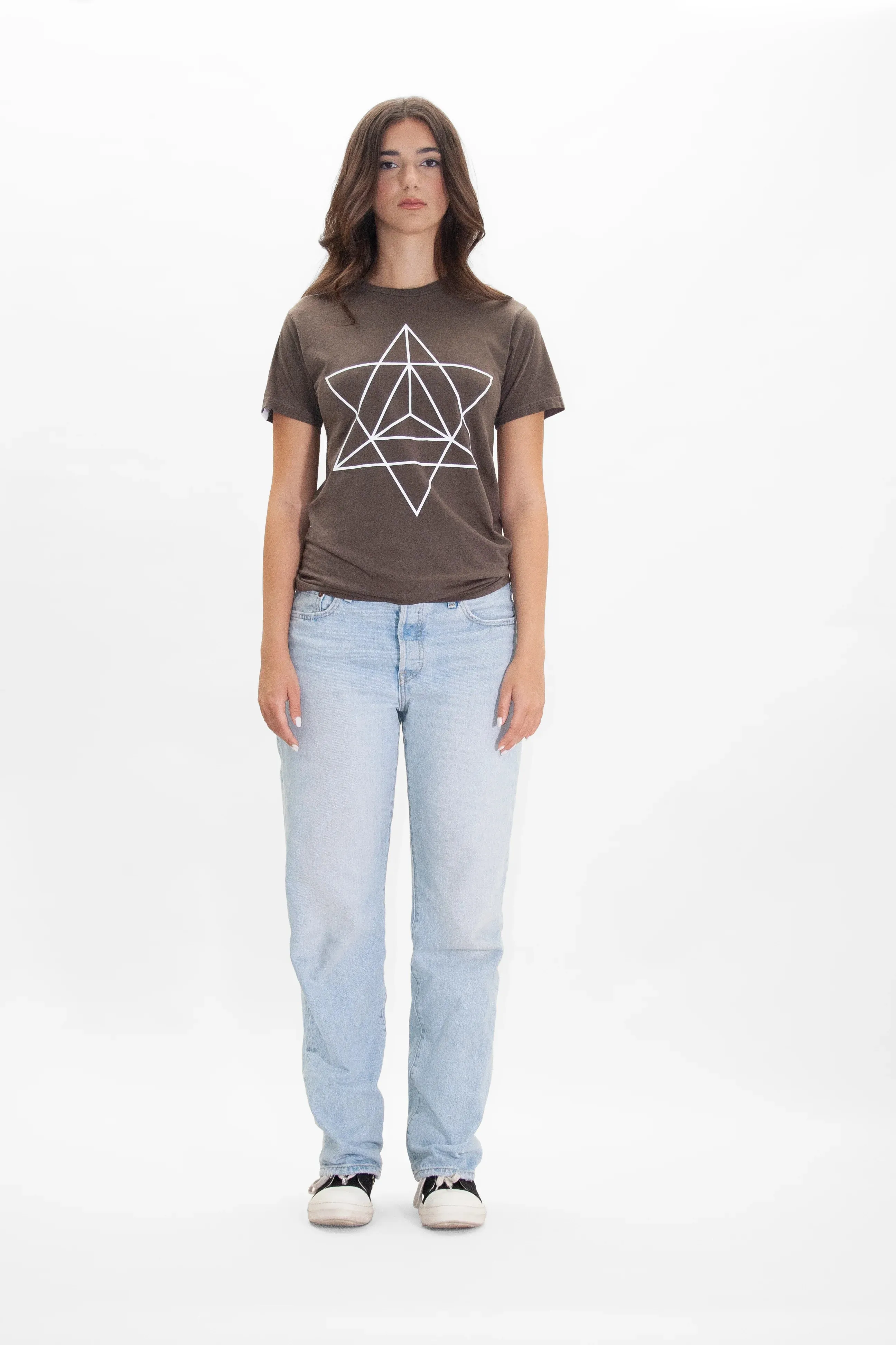 Merkaba T-Shirt in Earth sold by Galactic Federation of Light product image thumbnail 4