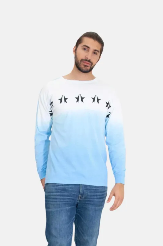 GFL Stars Unisex Long Sleeve T-Shirt in Atmosphere sold by Galactic Federation of Light