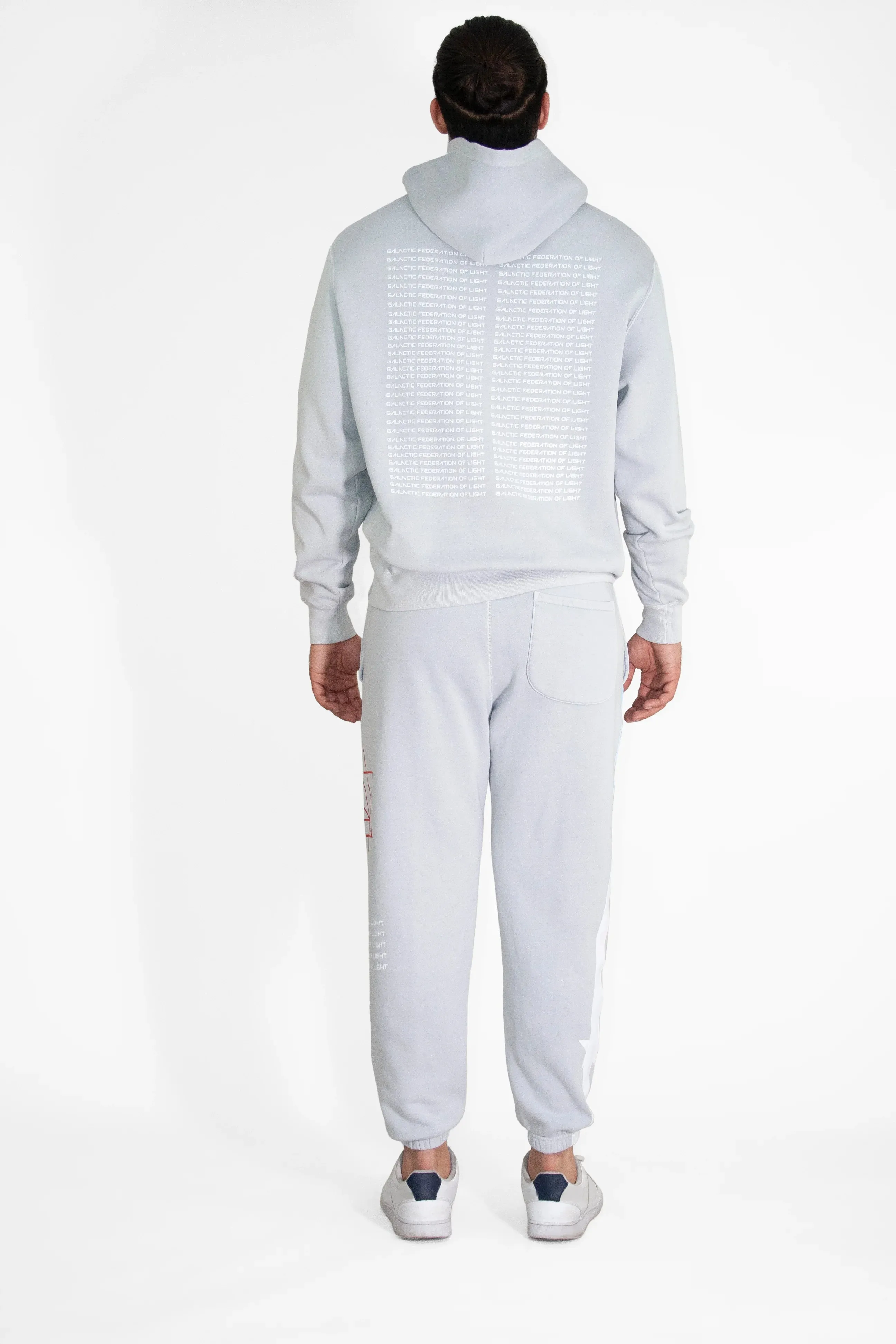 Hyper Galactic Hoodie in Galactic Gray sold by Galactic Federation of Light product image thumbnail 2
