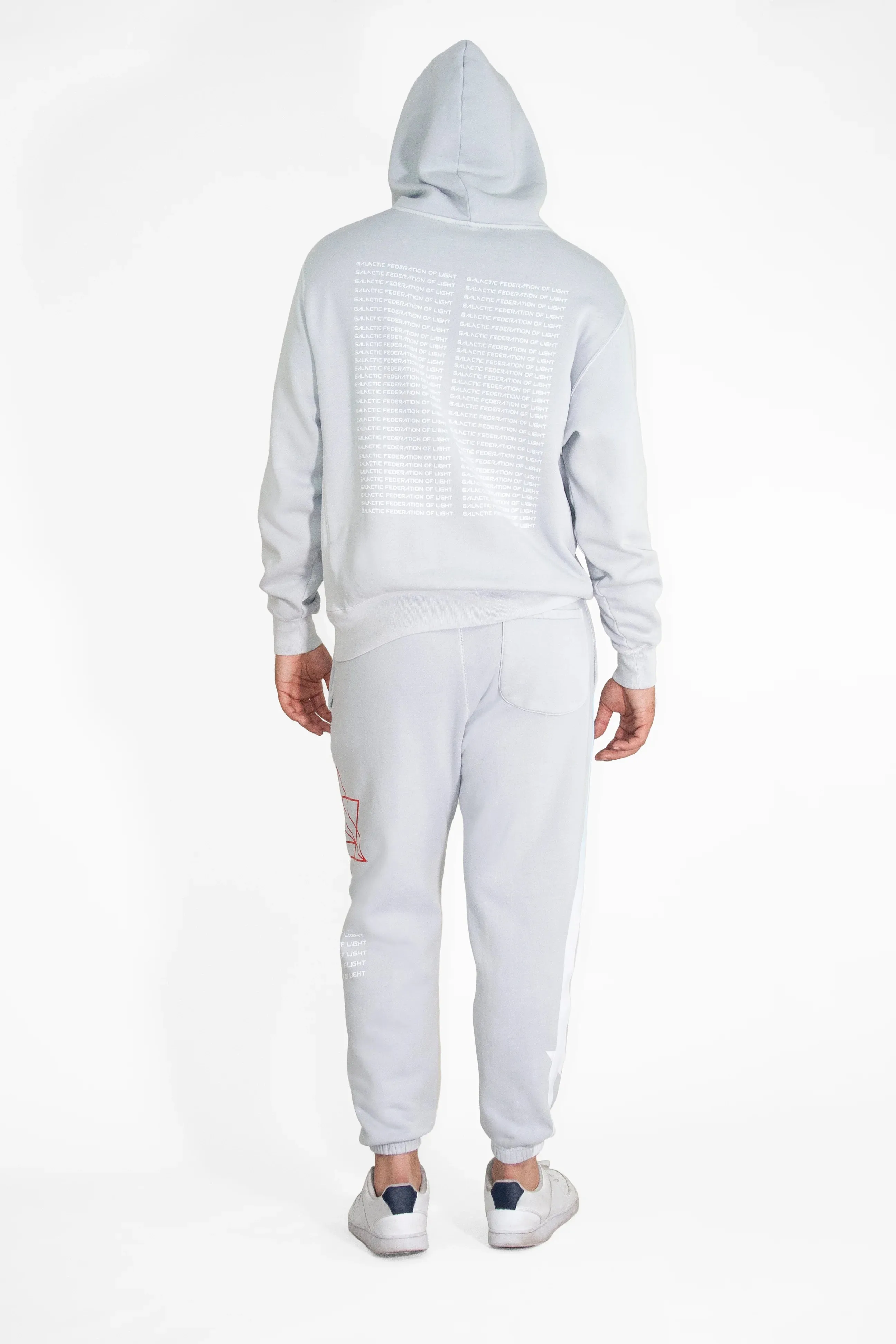 Hyper Galactic Hoodie in Galactic Gray sold by Galactic Federation of Light product image thumbnail 5