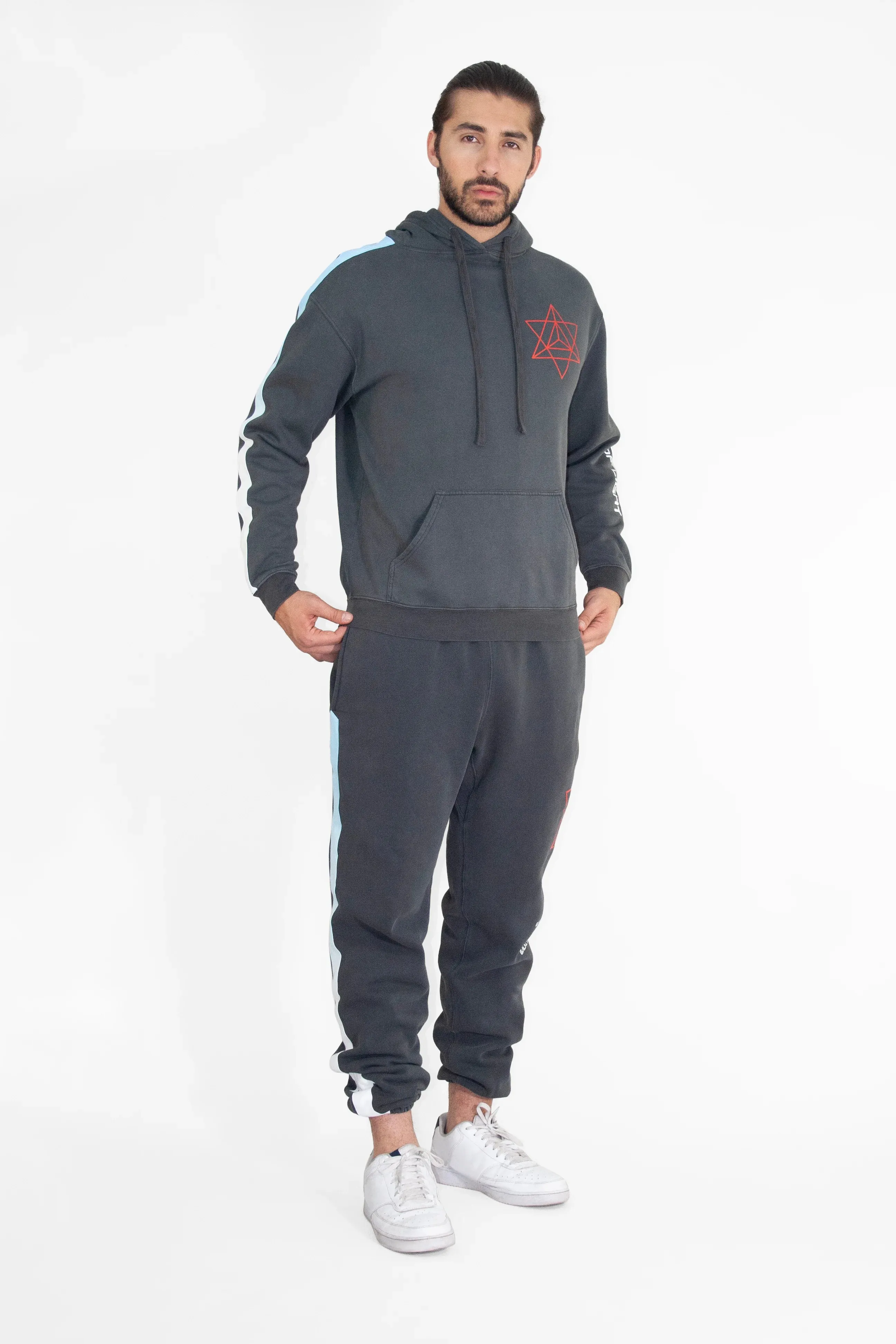Merkaba Hoodie in Space Glow sold by Galactic Federation of Light product image thumbnail 2