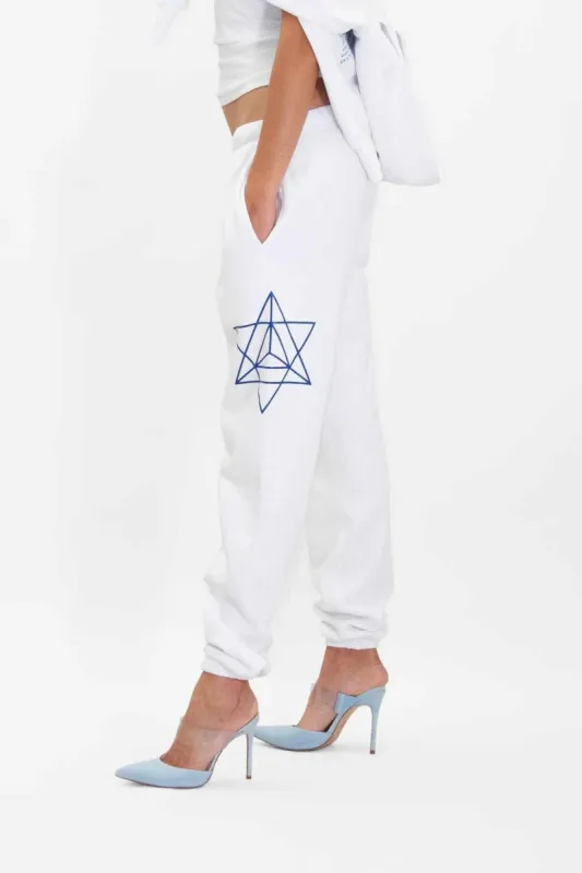 Hyper Galactic Sweatpants in Lite Beam sold by Galactic Federation of Light